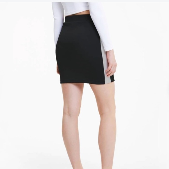 Sunmi X PUMA classics ribbed mini skirt black - Picture 3 of 14
